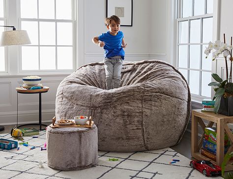 Lovesac - Sacs Learn | Lovesac Big Bean Bags, Fur Bean Bag, Giant Bean Bag Chair, Adult Bean Bag Chair, Giant Bean Bags, Bean Bag Sofa, Bean Bag Covers, Lazy Sofa, Floor Seating