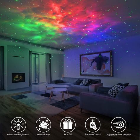 Cloud Night, Adults Bedroom, Sky Projector, Star Projector Light, Cloud Night Light, Starry Night Light, Mood Lamp, Galaxy Projector, Projector Light