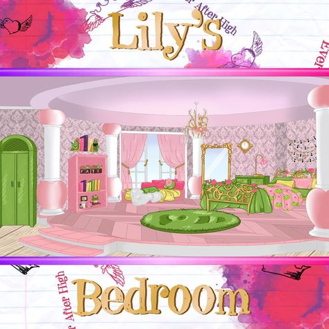 Lily’s bedroom . Hope you guys like it 💕 . #everafterhighoc #everafterhighocs #oc #originalcharacter #everafterhigh #eah #everafter… | Instagram Ever After High Bedroom, Ballet Academy, Draw Illustration, Hair Down, Ever After High, Have You Seen, Down Hairstyles, Rapunzel, Ever After