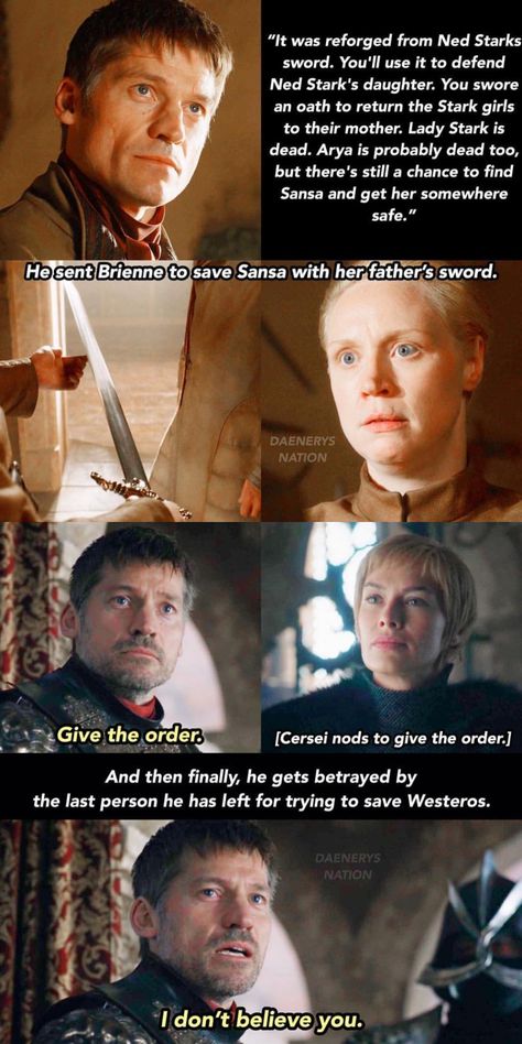 Jaime Brienne, Jamie Lannister And Brienne, Game Of Thrones Jaime, Jamie Lannister, Jaime And Brienne, Anime Bebe, Game Of Thrones Artwork, Got Game Of Thrones, Game Of Thrones Quotes