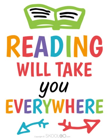 Reading Rules, Motivational Quotes For Reading, Reading Posters For Classroom, Poster About Reading, Library Poster Design, Reading Poster, Reading Week Poster, Reading Motivation For Kids, Quotes For Classroom