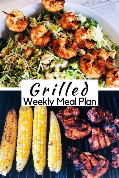 Budget Healthy Meal Plan, Clean Dinner Recipes, Easy Grilling Recipes, Grilling Menu, Bbq Menu, Bbq Dinner, Easy Grilling, Grilled Dinner, Summer Meal Planning