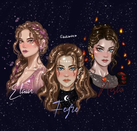 Archeron sister’s 🔥🌸🌙 ✨ #velaris #velariscityofstarlight #velarisbooktag #rhysand #rhysandfeyre #rhysandhighlordofthenightcourt #thecityofstarlight #courtofthenight #sarahjmaas #acourtofthornsandroses #acourtofmistandfury #acourtofsilverflames #acourtofthornsandrosesseries #acotar #acotarfanart #velaristattoo #bookstagram #bookstagrammers #feysandmonth23 #elainarcheron #nestaarcheron #sisterarcheron #nestaweek2024 Nesta Cauldron, High Fae, Archeron Sisters, A Court Of Silver Flames, Silver Flames, The Cauldron, Roses Book, A Court Of Wings And Ruin, Escape Reality