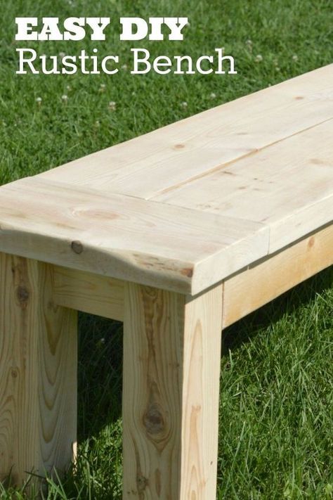 Rustic Bench Seat, Rustic Log Furniture, Rustic Woodworking, Woodworking Projects Furniture, Rustic Bench, Bench Plans, Wood Plans, Woodworking Bench, Woodworking Furniture