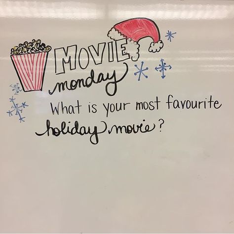 #moviemonday Whiteboard Prompts, Whiteboard Questions, Whiteboard Messages, Morning Board, Journal Topics, Morning Journal, Responsive Classroom, Morning Activities, Daily Writing Prompts