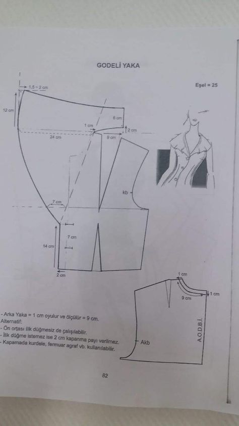 Cape Collar Pattern, Pola Jaket, Pattern Making Tutorial, Cape Collar, Corset Sewing Pattern, Sewing Collars, Sewing Blouses, Shirt Sewing Pattern, Jacket Pattern Sewing