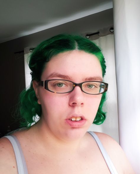 Switched up my hair color from cyan blue to juniper green by lunar tides Hair Color Green Blue, Blueish Green Hair, Greenish Blue Hair, Blue And Green Dyed Hair, Green Blue Hair Dye, Blue Green Hair Aesthetic, Lunar Tide, Cyan Blue, Greenish Blue