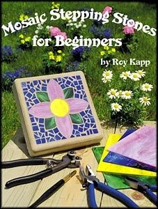 Mosaic Stepping Stones for Beginners | Mosaic Stepping Stones For Beginners Books Mosaic Projects Free Pattern, Easy Mosaic Projects For Beginners, Mosaic Stepping Stones Patterns, Free Mosaic Patterns Templates Simple, Mosaic Ideas Beginner, Mosaic Diy Beginner, Easy Mosaic Patterns, Mosaic Pavers, Mosaic Patterns For Beginners