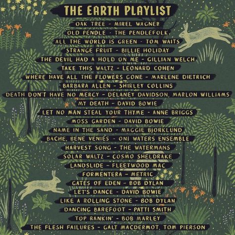 Cunning Folk on Instagram: "The Earth Issue playlist is here. Listen via the link in our bio. 🌲 🌳 🌎 Illustration © @kcopithorne_illustration" Goblincore Playlist, Folk Music Playlist, Cottagecore Playlist, Witch Music, Bio Illustration, Cunning Folk, Harvest Songs, Mood Music, Playlist Ideas