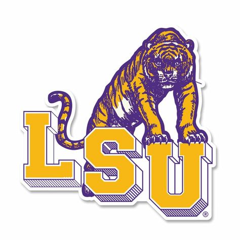 Lsu Tiger Girls, Lsu Tigers Art, Lsu Tigers Logo, Tiger Girl, Lsu Tigers Football, Tiger Football, Tiger Logo, Tiger Art, Lsu Tigers