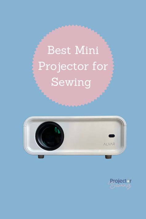 Sewing Projector Setup, Mounted Projector, Projector Setup, Projector Sewing, Projector Mount, Best Projector, Mini Projector, Mini Projectors, Sewing Inspiration