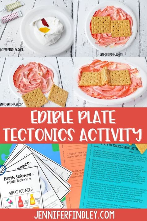 Tectonic Plates Project, Plate Tectonics Activity, Tectonic Plates Activities, Science Demonstrations, Earth Science Activities, Sixth Grade Science, Earth Science Lessons, Science Club, 4th Grade Science