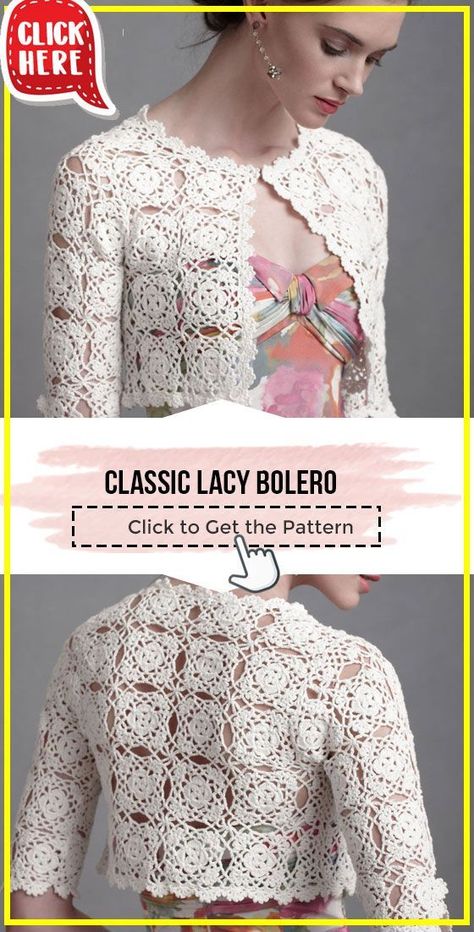 Lacy Shrug Crochet Pattern, Granny Square Bolero Pattern Free, Crochet Bolero Cardigan, Crochet Lace Bolero Free Pattern, Easy Crochet Bolero, Bolero Jacket Crochet, Free Crochet Wedding Dress Pattern, Crochet Bolero Shrug Pattern Free, Free Bolero Crochet Patterns