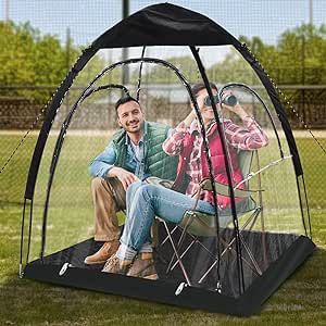 Large Sports Tent - 2/4/6 Persons Clear Rainproof Windproof Shelter, Outdoor Two Parents Winter Soccer Baseball Tents, Rain Sun Shelter for Watching Sports Events, Camping, Fishing Sports Tent, Sun Shelter, Sport Watches, Sport Event, Tent, Fishing, Soccer, Camping, Parenting