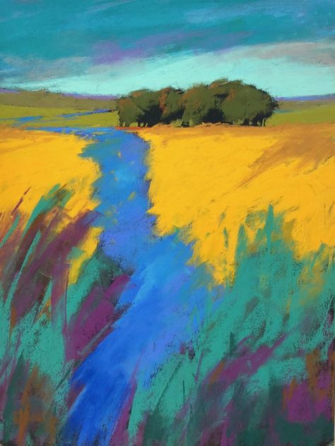 Oil Pastel Artists, Abstract Oil Pastel, Pastel Artists, Oil Pastel Landscape, Soft Pastel Art, Therapeutic Art, Pastel Artwork, Oil Pastel Paintings, Pastel Landscape