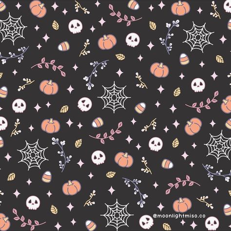 Spooky season is officially upon us!! 🎃👻 This pattern has become one of my favorite designs. I was going for the pastel goth aesthetic and couldn’t be happier with how this turned out. Grab this design on a glass tumbler! What other products would you want to see this design on? Stationery? Sticky notes? Bookmarks? Journals? 🖤🧡 #illustrations #halloweenillustration #halloween #halloweenaesthetic #spookyszn Pastel Goth Aesthetic, Halloween Illustration, Goth Aesthetic, Be Happier, Pastel Goth, Glass Tumbler, Sticky Notes, Spooky Season, My Favorite