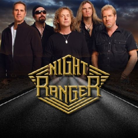 Night Ranger!!!!!   Woohoo!!!! Night Ranger Band, Jack Blades, Steve Gaines, Night Ranger, 80s Hair Bands, Damn Yankees, Rock N Roll Art, Musica Rock, Rock Concert