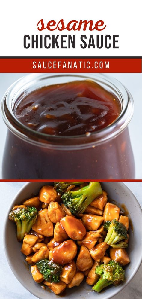 Spicy Sesame Sauce, Sesame Ginger Sauce Recipe, Sesame Chicken Sauce Easy, Easy Asian Stir Fry Sauce, Chinese Food Sauces, Asian Sesame Sauce, Homemade Sesame Sauce, Fried Chicken With Sauce Recipe, Easy Sesame Sauce