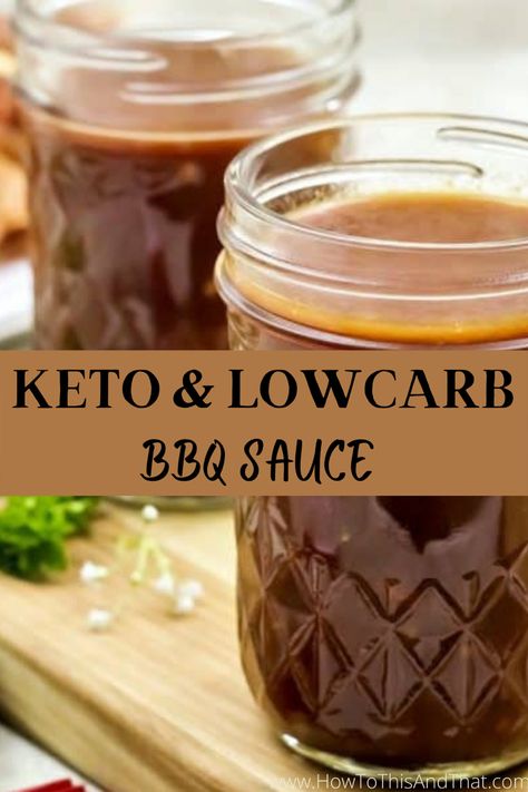 Low Carb BBQ Sauce- Our Most Requested Keto Friendly Recipe! #keto #lowcarb #lowcarbrecipes #ketorecipes #lowcarbdiet #bbq #sauce #saucerecipe #kidfriendly Keto Bbq Sauce, Low Carb Bbq Sauce, Pork Barbecue, Barbecue Recipe, Desayuno Keto, Keto Sauces, Boiled Egg Diet Plan, Baking Soda Beauty Uses, Low Carb Low Sugar