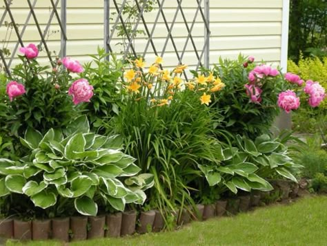 33 Beautiful Flower Beds Adding Bright Centerpieces to Yard Landscaping and Garden Design Bright Centerpieces, Moderne Have, Backyard Flowers Garden, Flower Bed Designs, Backyard Flowers, Garden Wallpaper, Flower Garden Design, Outdoor Garden Decor, Beautiful Flowers Garden