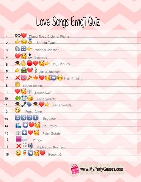 Free Printable Famous Love Songs Emoji Quiz Emoji Song Quiz With Answers, Dnd Riddles, Emoji Songs, Superbowl Games, Song Emoji, Love Emojis, Book Games, Emoji Puzzle, Love Cards For Him