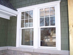 Single and double hung windows provide a simple look with the everyday aspect of an up and down window.For more info call us at 847-253-9500. Double Hung Windows Exterior, Vinyl Replacement Windows, Single Hung Windows, Window Photo, Ranch Remodel, Classic Window, Window Trim Exterior, Replacement Windows, Double Hung Windows