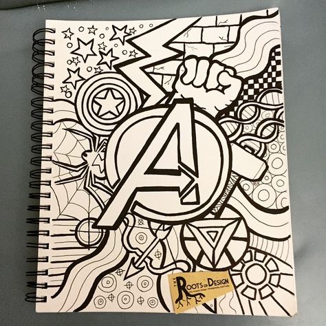 Instagram'da Jeanette Wummel: “In honor of me vending at a comic con today and tomorrow I made an Avengers doodle coloring page. #comic #comicBooks #avengers #hulk…” Marvel Art Drawings, Avengers Drawings, Marvel Paintings, Arte Doodle, Avengers Logo, Avengers Art, Couple Drawing, Marvel Drawings, Marvel Artwork