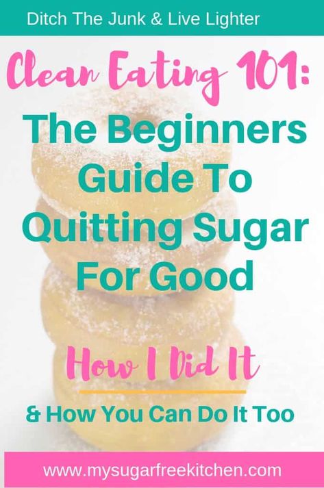 Quiting Sugar, Sugar Detox Plan, Sugar Free Lifestyle, Sugar Detox Recipes, Detox Meal Plan, Detox Kur, Clean Eating Lifestyle, I Quit Sugar, Clean Eating For Beginners