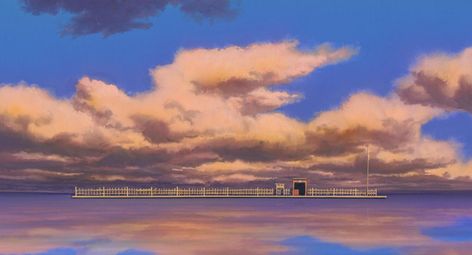 Spirited Away scenery wallpapers. Artist: Kazuo Oga - Album on Imgur Studio Ghibli Wallpaper, Ghibli Wallpaper, Studio Ghibli Background, 4k Wallpapers For Pc, Laptop Wallpaper Desktop Wallpapers, Ghibli Artwork, Desktop Wallpaper Art, Scenery Background, Cartoon Wallpaper Hd