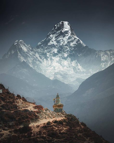 Pokhara on Instagram: “Majestic Ama Dablam by @ozherelev . Join us, @aarjus @trekadviser @pokhara.nepal, for Everest Base camp trek this Autumn. Write us for…” Himalaya Aesthetic, Himalayas Aesthetic, Nepali Culture, Aham Brahmasmi, Ancient Future, Ama Dablam, Everest Base Camp Trek, Everest Base Camp, Calm Mind