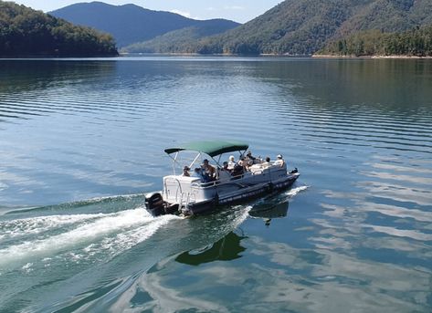 Best Watauga Lake Boat Rentals Watauga Lake, Pontoon Boat Seats, Runabout Boat, Mountain City, Deck Boat, Lake Boat, Lake Resort, Sport Boats, Pontoon Boat