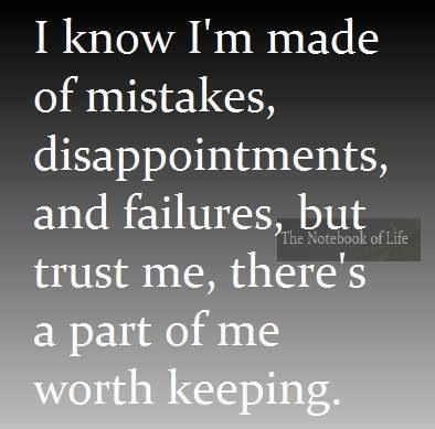 I know I've made mistakes... You really don't need to point them all out to me constantly... especially every time I show any excitement about trying to move forward. Im Sorry Quotes For Him, I Make Mistakes Quotes, I'm Sorry Quotes For Him Relationships, Sorry Quotes For Him, Quantum Leaping, I M Sorry Quotes, Private Quotes, Im Sorry Quotes, Mistake Quotes