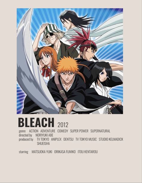 Bleach Poster, Bleach Movie, Movie Character Posters, Japanese Animated Movies, Anime Suggestions, Animes To Watch, Poster Anime, Anime Bleach, Anime Printables