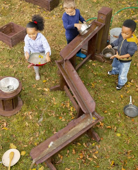 Nature to Play™ Natural Outdoor Playground, Kids Garden Play, Outdoor Play Space, Outdoor Play Spaces, Backyard Kids Play Area, Play Garden, Water Trough, Outdoor Play Areas, Water Towers