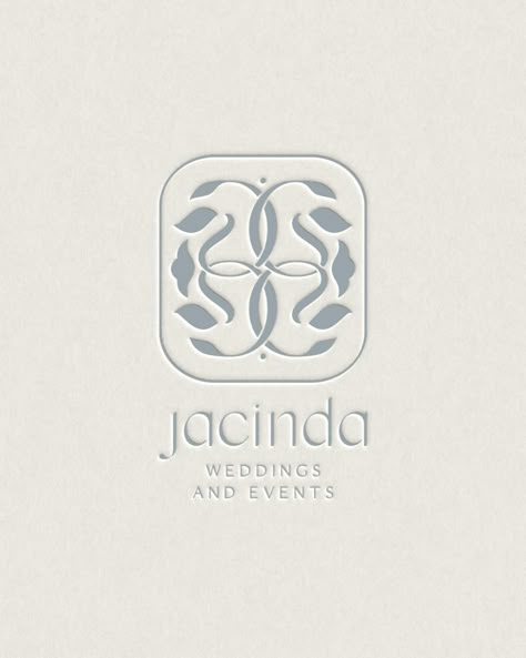 We’re thrilled to be celebrating the launch of @jacindaweddingandevents new brand identity and custom @showit website! All of the details, from the special monogram design to the intentional and engaging web design, came together in a stunning representation of this new chapter for Jacinda Weddings and Events. Congratulations Camille!! Invitation Logo Design, Haven Logo Design, Events Branding Design, Logo With Illustration, Fashion Invitation Design, Event Decor Logo, Ll Logo Design, T Logo Design Letter, Event Planner Logo Design