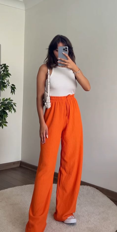 Orange Outfits, Outfits Bonitos, Boss Motivation, Girl Boss Motivation, Easy Chic, Formal Outfits, Graduation Outfit, Spring Summer 2024, Formal Outfit