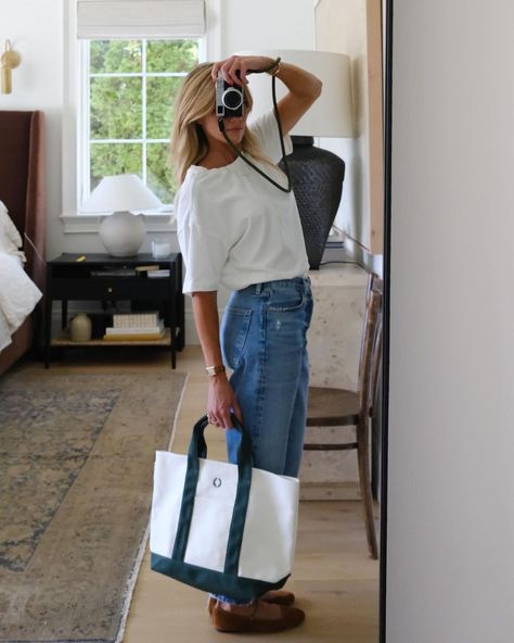 Shea McGee (@shea_mcgee) • Instagram photos and videos Shea Mcgee Fashion, Shea Mcgee Outfits, Shea Mcgee Style, Ll Bean Tote, Shea Mcgee, Matilda Djerf, Everyday Tote, Studio Mcgee, Beauty Bag