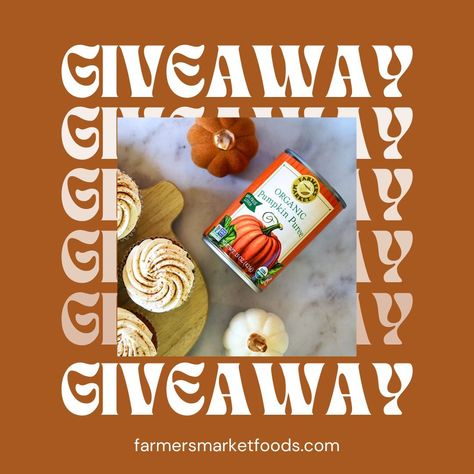 🎉 Our holiday giveaways are finally here! 🎁 Get ready to win some amazing prize packages in September, October, and November. Head to our website for all the deets and enter for your chance to win some epic goodies! Don't miss out on the fun - let's spread some holiday cheer together! 🌟 https://farmersmarketfoods.com/farmers-market-blog/ #holidaygiveaways #spreadthecheer #farmersmarketfoods #psl #pumpkineverything #pumpkingspice #pumpkingspiceeverything #bakebakebake #fallbaking #gilmoreg... November Giveaway, Holiday Giveaways, Hello November, Branding Template, Fall Baking, Blog Marketing, Pumpkin Puree, Farmers Market, Holiday Cheer