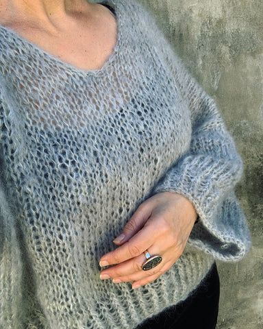 Varpu Sweater KOKON Chunky Mohair Yarn Kit Mohair Free Pattern, Chunky Sweater Pattern Free, Mohair Crochet Pattern Free, Mohair Sweater Pattern Free, Mohair Knitting Patterns Free, Mohair Crochet Pattern, Knit Sweater Pattern Free, Chunky Knit Sweater Pattern Free, Chunky Sweater Pattern