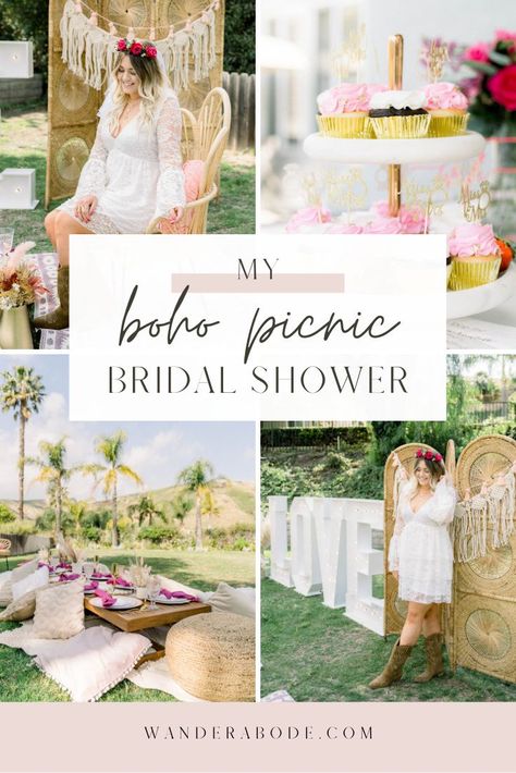 Boho Picnic Bridal Shower Ideas, Picnic Bridal Shower Ideas Style, Boujee Lemonade, Park Bridal Shower Ideas, Bridal Shower Picnic Theme, Picnic Bridal Shower Ideas, Boho Bridal Shower Food, Bridal Shower Picnic, Picnic Bridal Shower