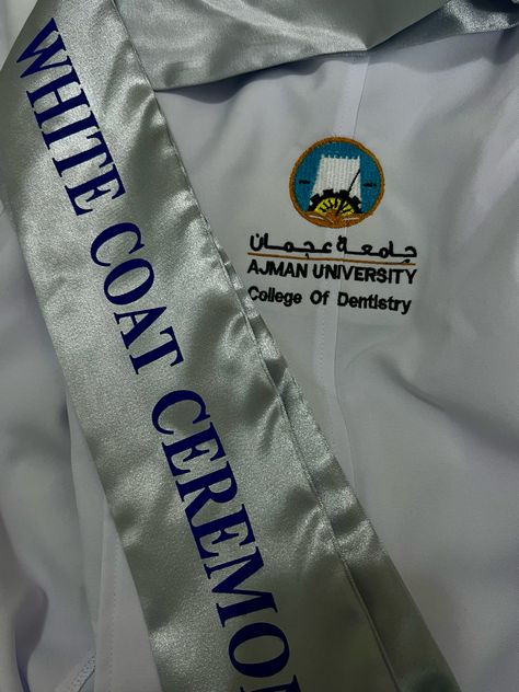 White coat ceremony for 2028 at ajman university Medical School White Coat Ceremony, White Coat Ceremony Aesthetic, White Coat Ceremony Outfit Medical, White Coat Ceremony Outfit, Ceremony Outfit, White Coat Ceremony, Doctor Outfit, Friendship Photoshoot, Hoodies Aesthetic