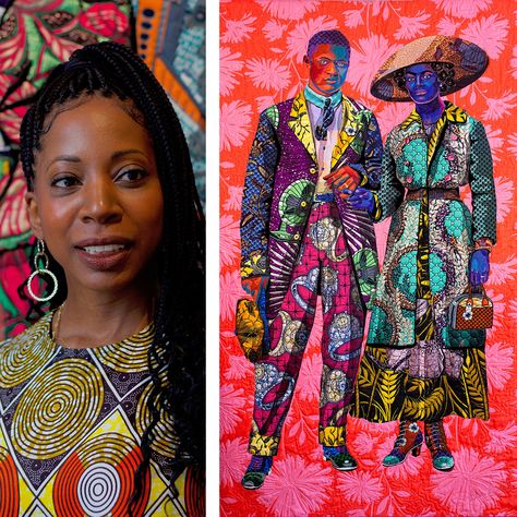 See Her, Support Her: Five Modern Black Female Artists Who Are Redefining the Art World Black Resistance Art, Famous Women Artists, Black Artist Painting, Black Woman Artist, Famous Female Artists, Black Artists Artworks, Bisa Butler, Gallery Outfit, Black Female Artists