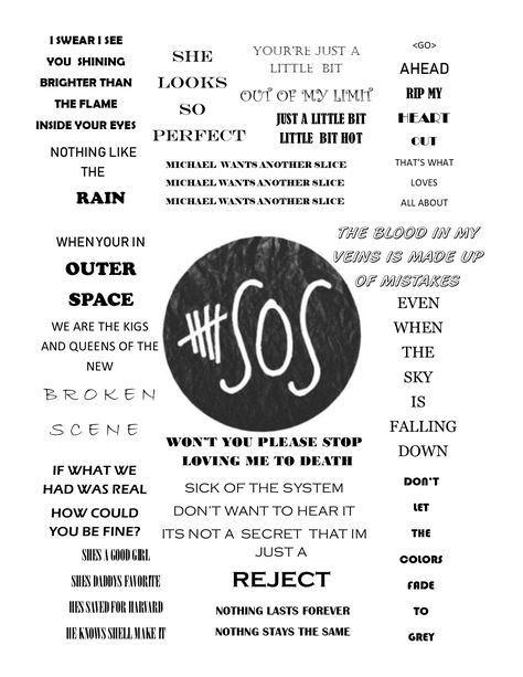 5sos Lyric Tattoos, 5sos Tattoo Ideas Lyrics, 5 Seconds Of Summer Tattoo Ideas, 5 Seconds Of Summer Tattoo, 5sos Tattoo, 5 Seconds Of Summer Lyrics, 5sos Songs, 5sos Lyrics, Song Tattoos