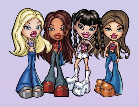 Yasmin Bratz Cartoon, Bratz Cartoon, Bratz 2000s, Yasmin Bratz, Outfits Cartoon, Bratz Characters, Bratz Doll Outfits, Figure Me Out, Doll Cartoon