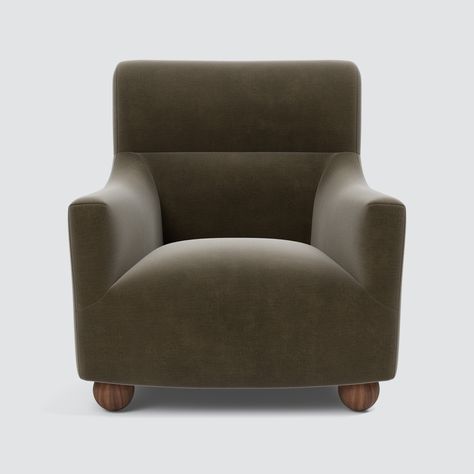 Leather armchair modern