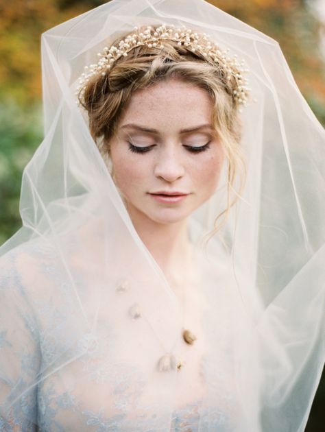 Messy Bridal Hair, Braid Crown, Bridal Hair Decorations, Erich Mcvey, Beaded Headpiece, Stylish Bride, Bridal Tips, Wedding Headdress, Wedding Sparrow