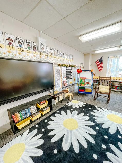 Teacher Desk Area Classroom Setup, Llama Classroom Theme, Prek Classroom Setup, Simple Classroom Decor, Teddy Bear Room, Classroom College, Classroom Areas, Teacher Desk Areas, Classroom Carpet