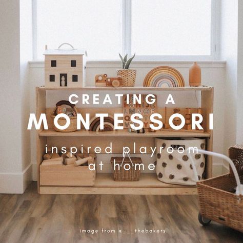 Armoire In Playroom, Montessori Mudroom, Montesorri Playroom Ideas Modern, Ikea Montessori Playroom, Home Playroom Ideas, Montessori Playroom At Home, Montessori Play Area, Montessori Baby Room, Montessori Room Ideas