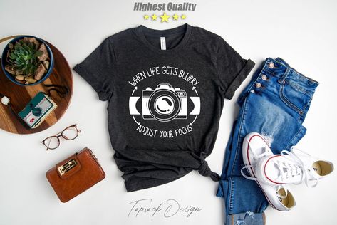 Photographer Tshirt, Funny Photographer, Photographer Humor, Photography Shirts, Girl Mom Shirt, Tshirt Photography, Mom Of Boys Shirt, Marketing Photos, Photographer Gifts