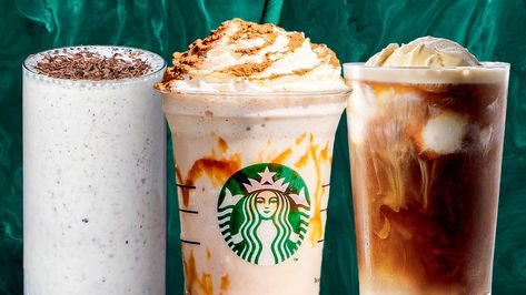 While Starbucks doesn't boast a reputation for being the thrifty place to buy your coffee, these expensive drinks cost more than your average latte spend. Most Expensive Starbucks Drink, Expensive Starbucks Drinks, Starbucks Birthday Drink Ideas, Birthday Starbucks Drinks, Starbucks Birthday Drink, Expensive Drinks, Mocha Cookie Crumble, Starbucks Birthday, Starbucks Locations